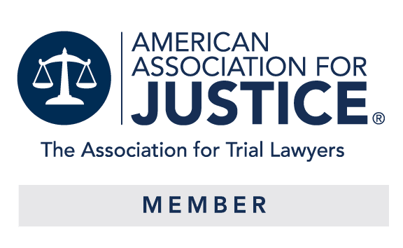 American Association for Justice member badge