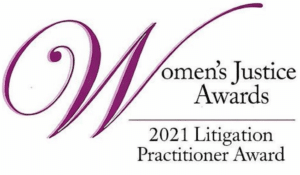 Women's Justice Awards 2021 Litigation Practitioner Award