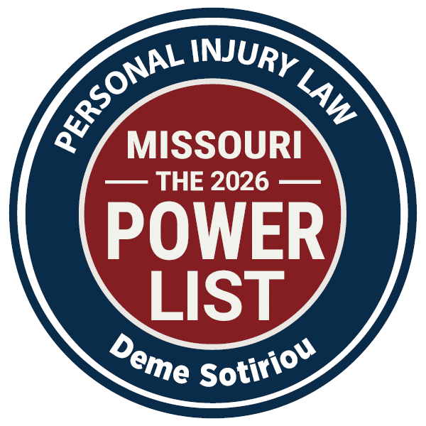 Deme Sotiriou named to the Missouri Lawyers Media 2026 Personal Injury Law Power List