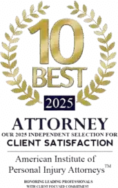 American Institute of Personal Injury Attorneys 10 Best Client Satisfaction 2025