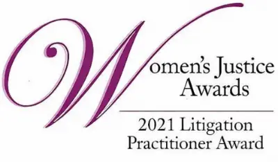 Women's Justice Awards 2021 Litigation Practitioner Award